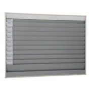 Planificateur d'atelier Eichner A4 pour atelier 10 rails 1580 x 1282 x 78 mm-4