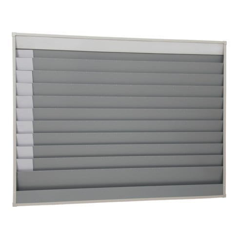 Planificateur d'atelier Eichner A4 pour atelier 10 rails 1580 x 1282 x 78 mm