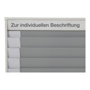 Tableau de planification Eichner A4 pour plans de construction 6 rails-2