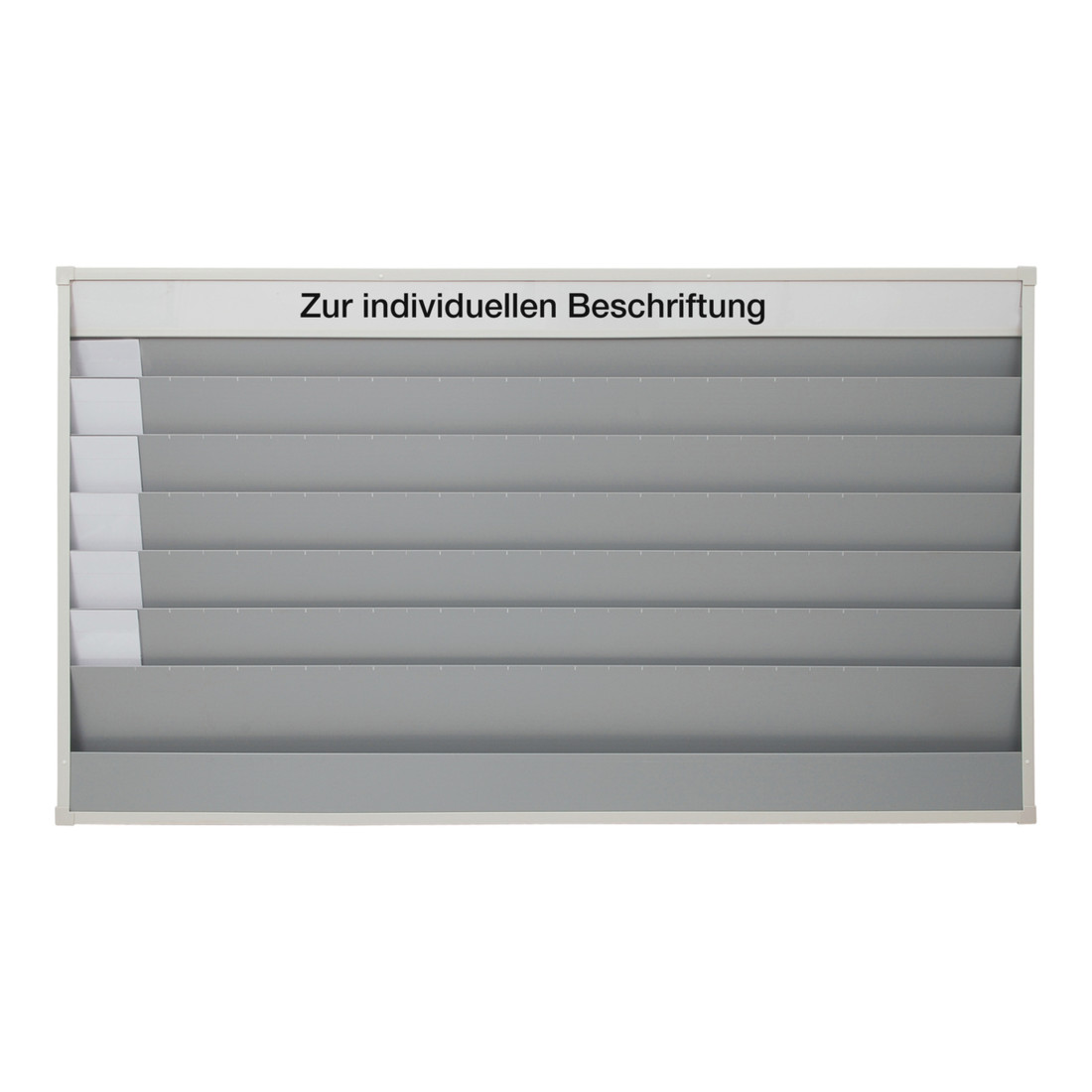 Tableau de planification Eichner A4 pour plans de construction 6 rails