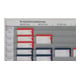 Planificateur d'atelier Eichner A5 pour l'atelier 1125 x 960 mm