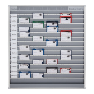 Planificateur d'atelier Eichner pour les entreprises automobiles A5 gris