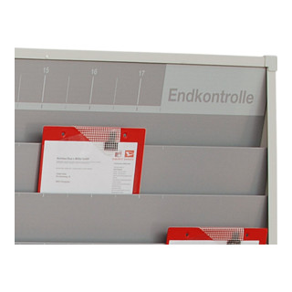 Planificateur d'atelier Eichner pour les entreprises automobiles A5 gris