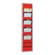 Planificateur d'atelier H1278xl315xP74 mm rouge pompier, RAL 3000 1 rangées-1