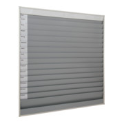 Planificateur d'atelier H1765xl1580xP78 mm 15 rails gris-4