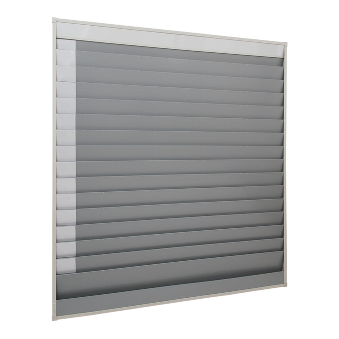 Planificateur d'atelier H1765xl1580xP78 mm 15 rails gris