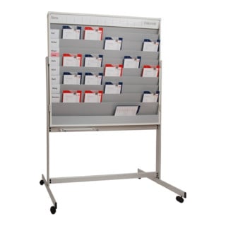 Planificateur d'atelier H1945xl1550 mm 9 rails mobile