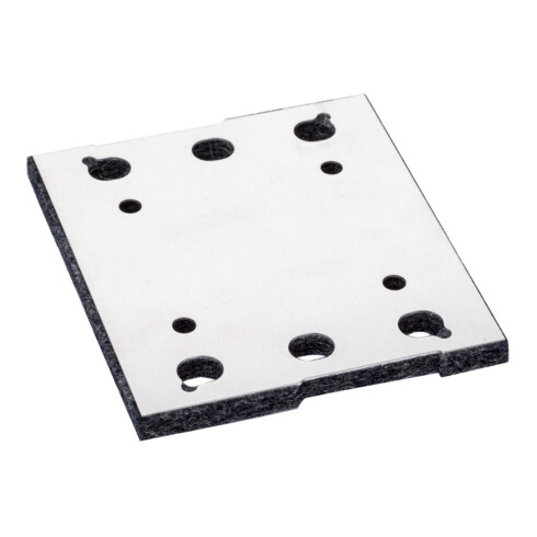 Plaque abrasive Bosch 110 x 100 mm avec feutre
