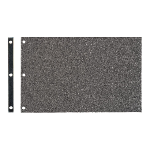 Plaque abrasive fine Bosch pour ponceuse à bande pour GBS 100 A/100 AE