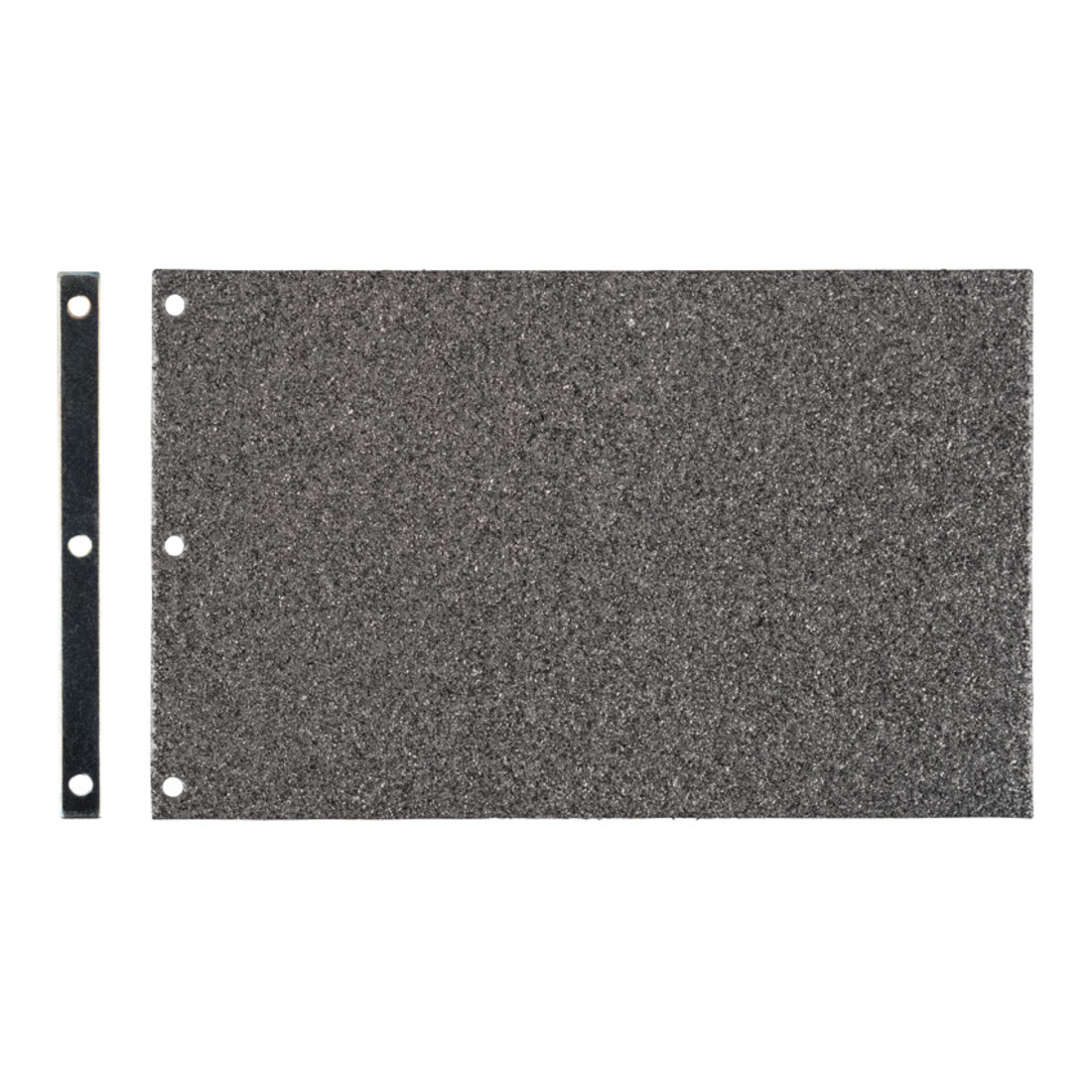 Plaque abrasive fine Bosch pour ponceuse à bande pour GBS 100 A/100 AE