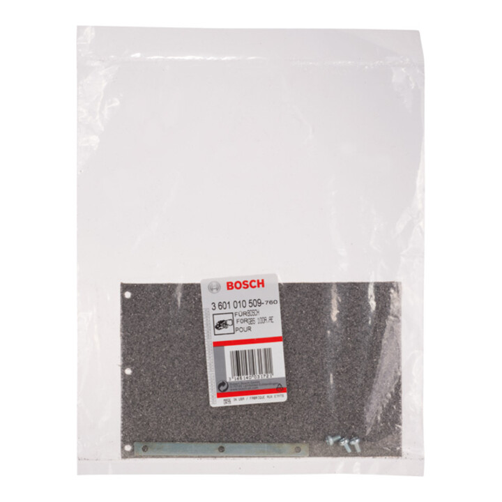 Plaque abrasive fine Bosch pour ponceuse à bande pour GBS 100 A/100 AE