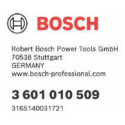 Plaque abrasive fine Bosch pour ponceuse à bande pour GBS 100 A/100 AE-4