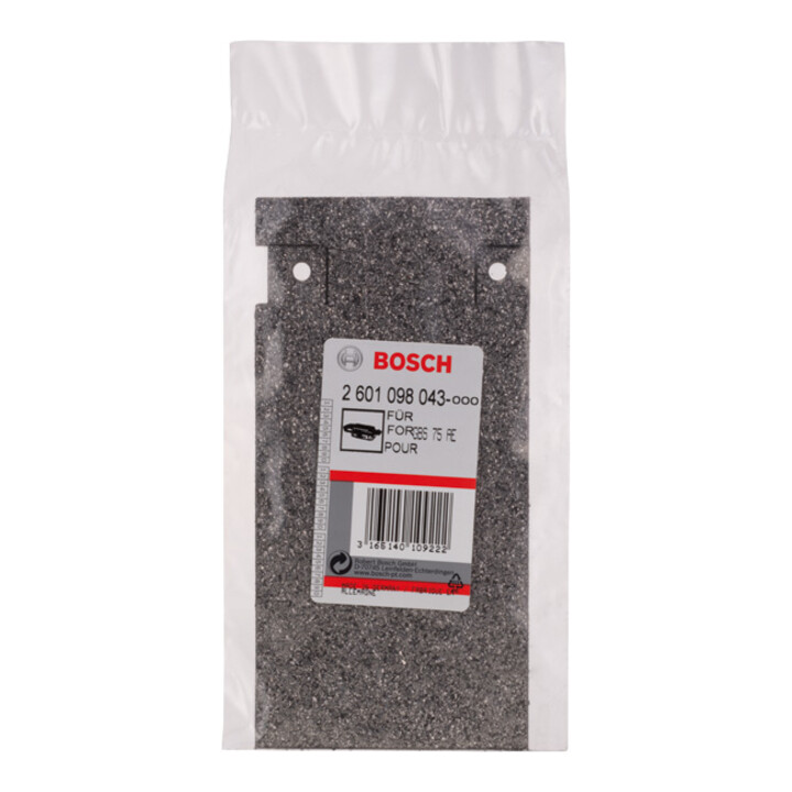 Plaque abrasive fine Bosch pour ponceuse à bande pour GBS 75 AE/AE Set