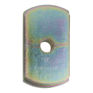 Plaque adaptatrice Scania 310, Ø intérieur 126 mm, Ø extérieur 138,5 mm KS Tools