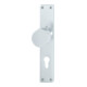 Plaque bouton Hoppe 58/202 Alu. F1 PZ-1