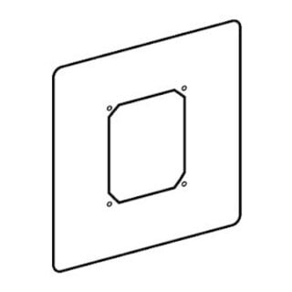 Plaque d'adaptation universelle Schell en acier inoxydable