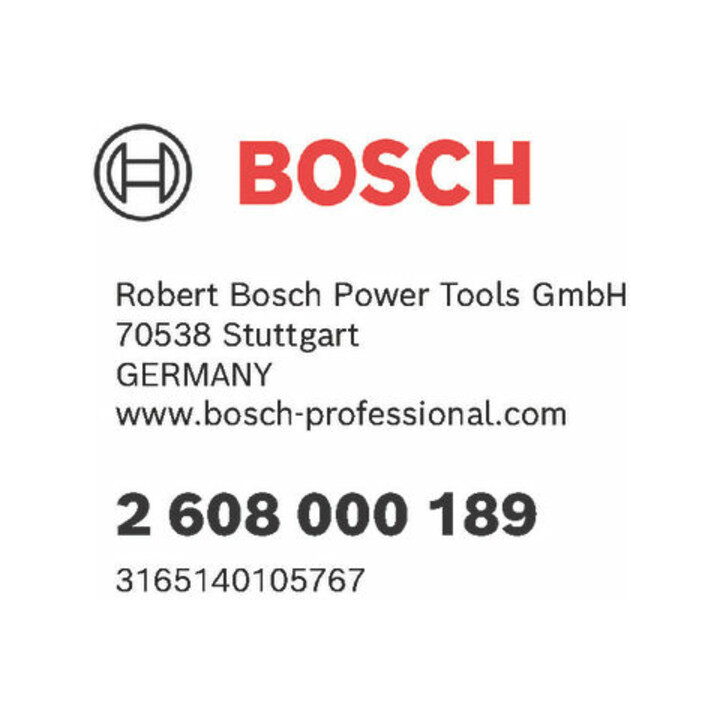 Plaque d'affûtage Bosch rallongée 185 x 93 mm Deltaform