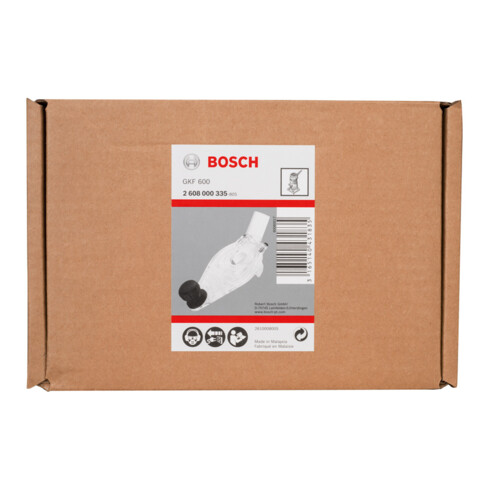 Plaque de base Bosch avec poignée et buse d'aspiration