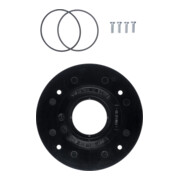 Plaque de base Bosch ronde Accessoires pour fraiseuse de chants Bosch GKF 600 Professional-1