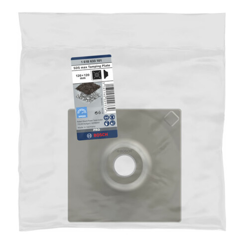 Plaque de battage Bosch 120 x 120 mm