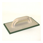 Plaque de friction caoutchouc cellulaire 14x28x1cm couronnes vertes