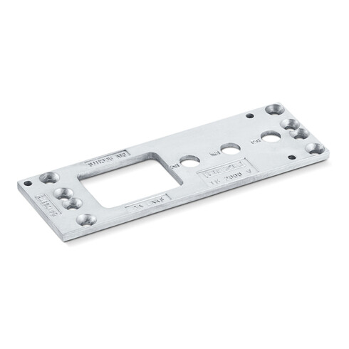 Plaque de montage GEZE blk f.TS 2000