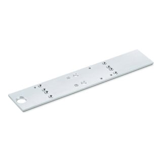 Plaque de montage GEZE f.TS 5000/4000 argent