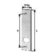 Plaque de recouvrement 110110 pour enrouleur PARO 110100