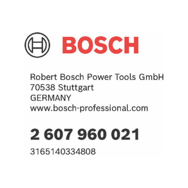 Plaque d'insertion Bosch pour GCM 10 SD + GTA 2600 Professional