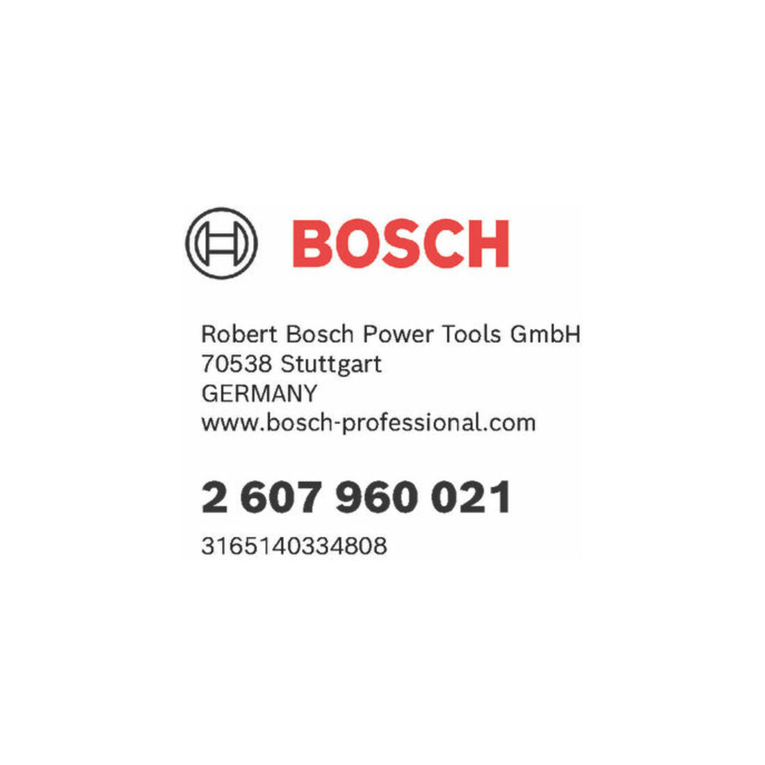 Plaque d'insertion Bosch pour GCM 10 SD + GTA 2600 Professional