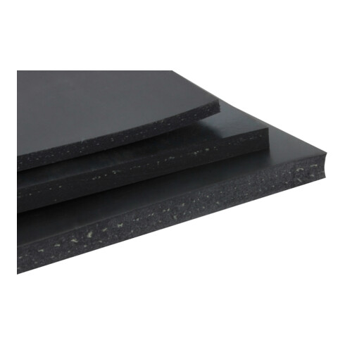 Plaque en caoutchouc SBR, 1 couche 4 mm, 1400x10000 mm