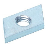 Plaque filetée Type 28/15 galZn M10