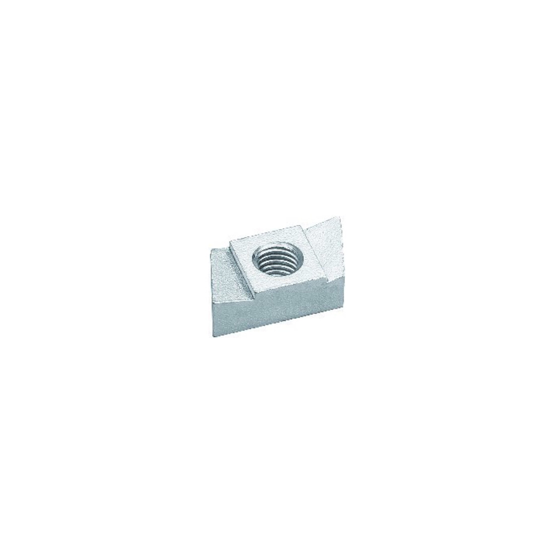Plaque filetée Type 40/22 galZn M12