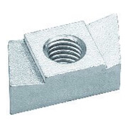 Plaque filetée Type 40/22 galZn M16