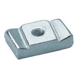 Plaque filetée Type 50/30 galZn M12