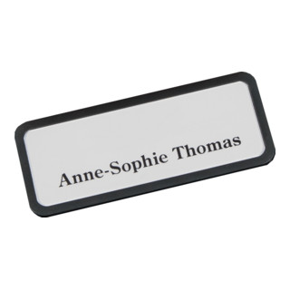 Plaque nominative Eichner magnétique 81x33mm