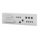 Tôle perforée Rau pour fixation murale avec jeu de crochets 450 15 mm-1