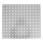 Plaque perforée STIER pour mur d'atelier, 500x450 mm, gris clair