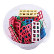 Plaques de calage assortiment 120 mm 110 pièces, assorties