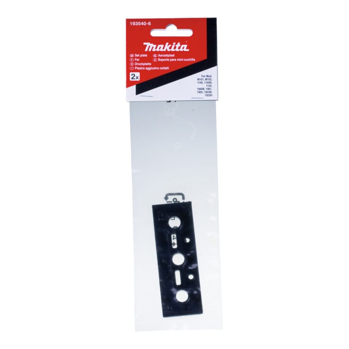 PLAQUES DE PRESSION Makita 82mm TURNING KNIFE (193540-6)