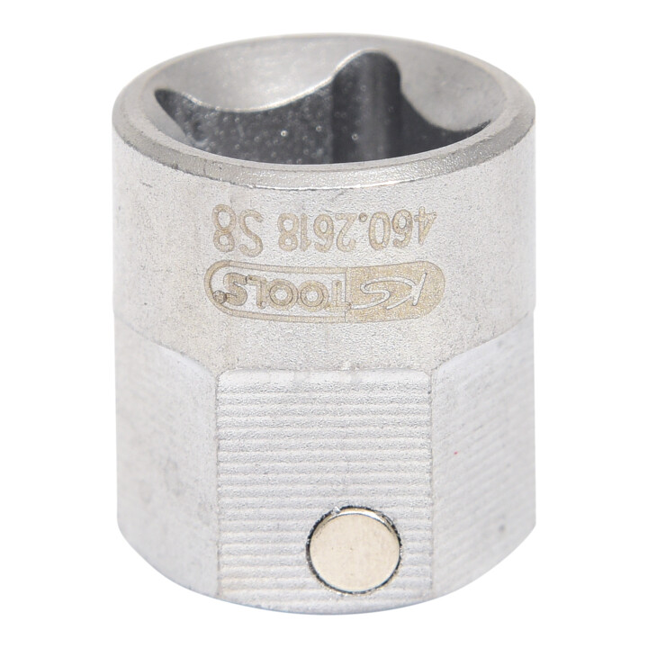Plaquette carrée spéciale KS Tools avec aimant, 8.0 mm, pour selles SAF et Knorr