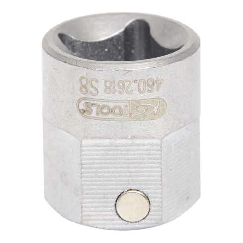 Plaquette carrée spéciale KS Tools avec aimant, 8.0 mm, pour selles SAF et Knorr