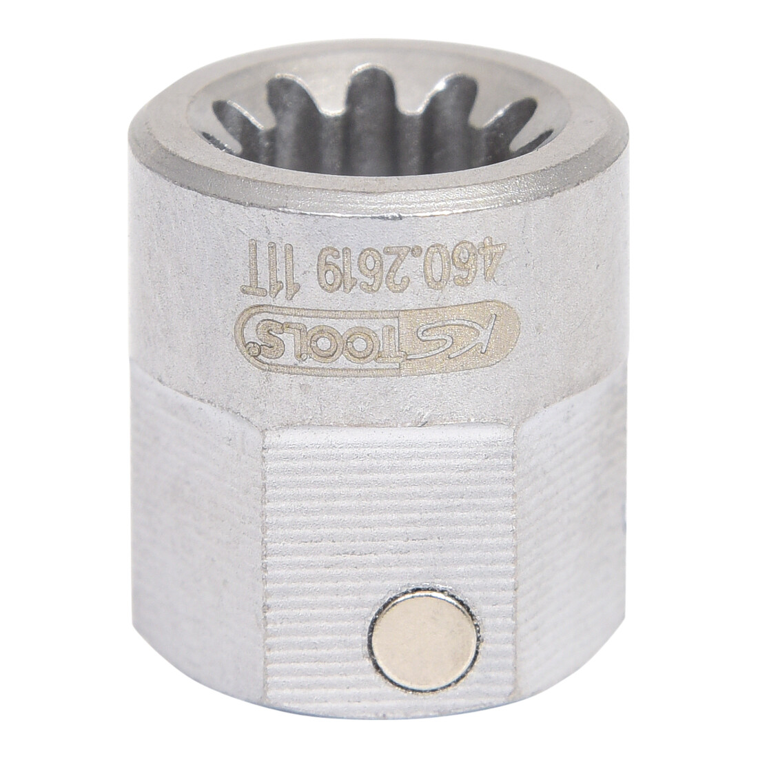 Plaquette spéciale KS Tools à dents multiples M9 avec aimant, pour selles SAF et Knorr