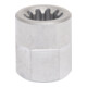 Plaquette spéciale KS Tools à dents multiples M9 avec aimant, pour selles SAF et Knorr