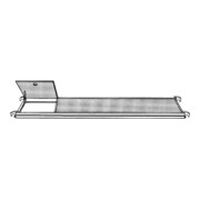 Plate-forme avec trappe d'accès 2,95x0,65 m Hymer