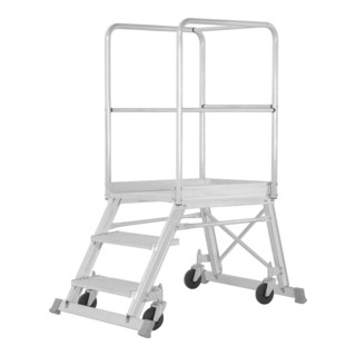Escalier à palier Hymer mobile accessible d'un côté