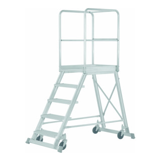 Escalier à palier Hymer mobile accessible d'un côté