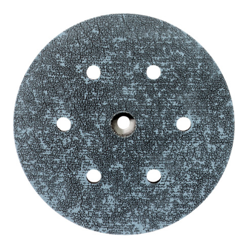 Plateau 150 mm, perforé, dureté moyenne, pour SXE 450/ SXE 425 XL, pour feuilles abrasives autocollantes metabo