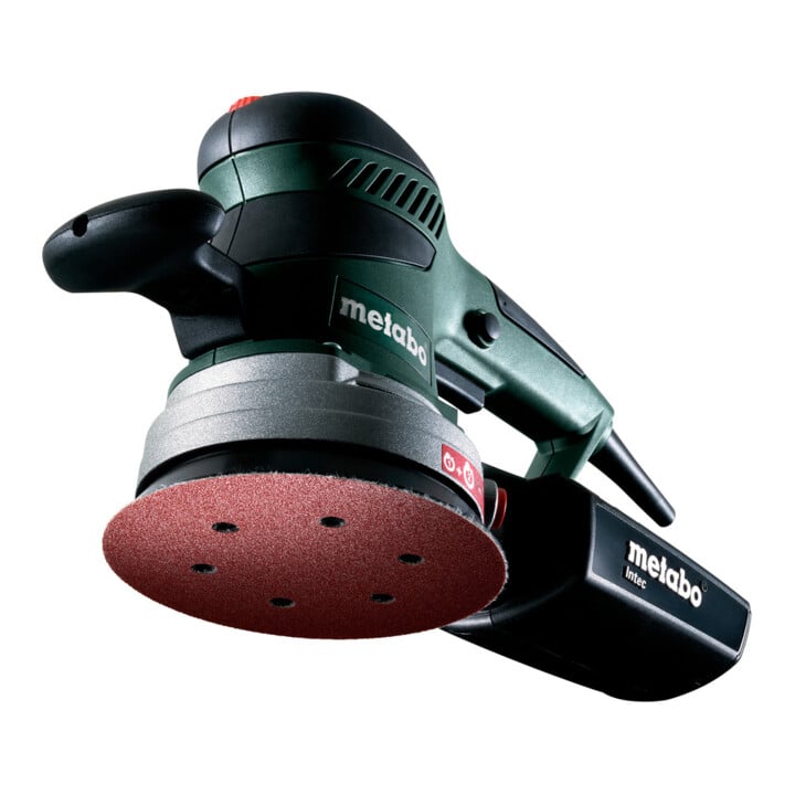 Plateau 150 mm, perforé, tendre, à fixation auto-agrippante, pour SXE 425 XL/ SXE 450, pour feuilles abrasives auto-agrippantes metabo