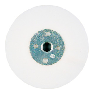 Plateau à élastique 220 mm M 14, modèle standard, blanc metabo